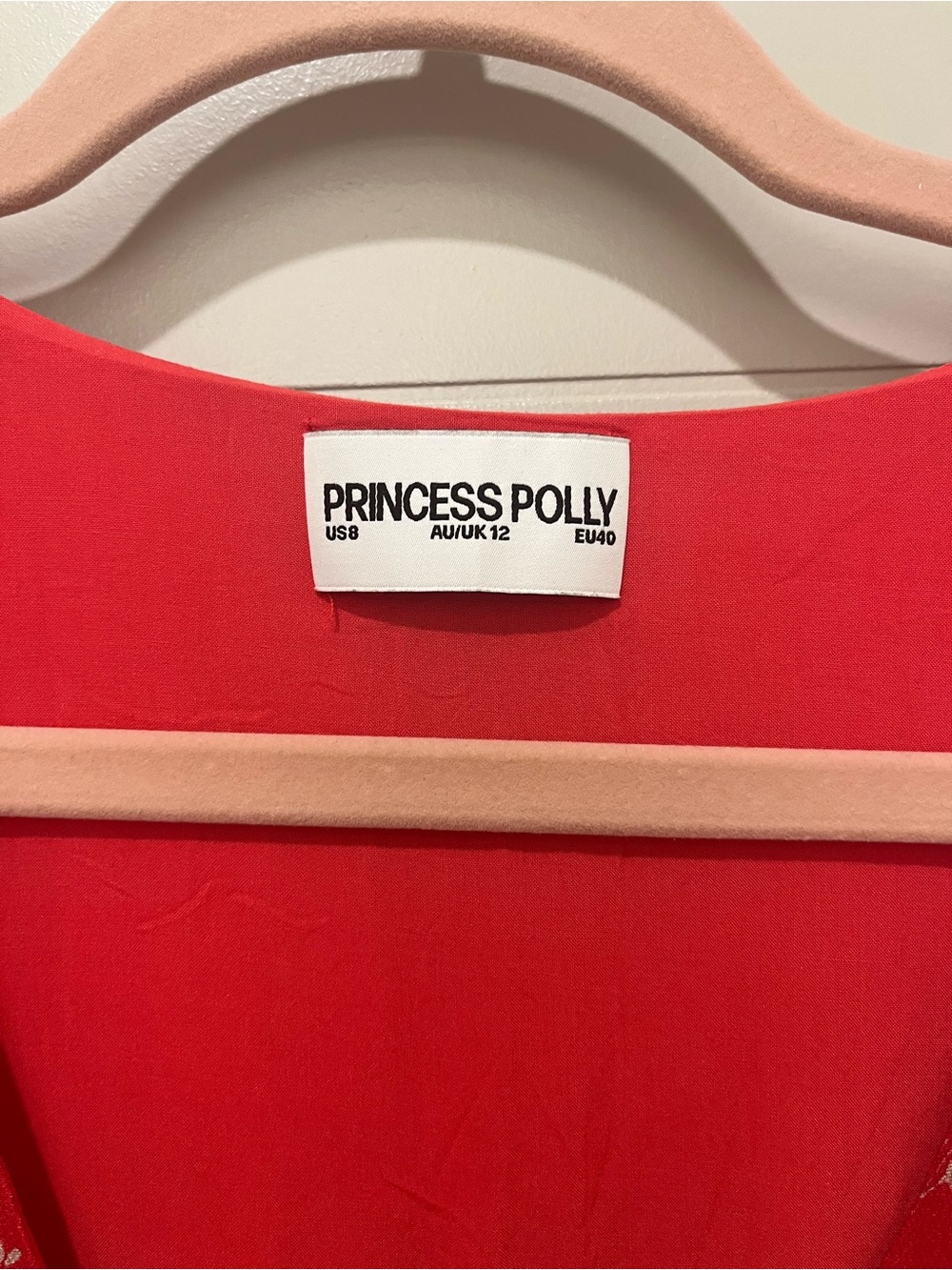 Princess Polly Red Mini Dress - Picture 6 of 7